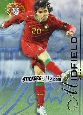 Sticker Deco - World Football UNIQUE 2008 n. 52 - Futera