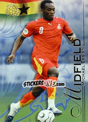 Sticker Essien Michael - World Football UNIQUE 2008 n. 58 - Futera