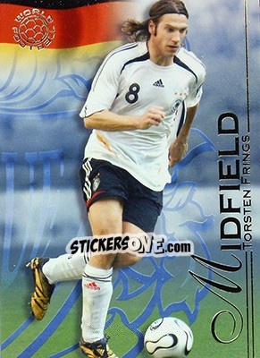 Sticker Frings Torsten - World Football UNIQUE 2008 n. 60 - Futera