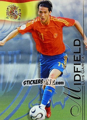 Sticker Garcia Luis - World Football UNIQUE 2008 n. 62 - Futera