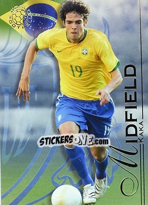 Sticker Kaka - World Football UNIQUE 2008 n. 68 - Futera