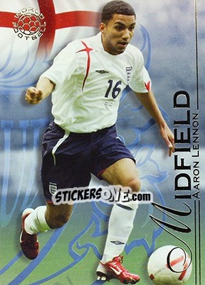 Sticker Lennon Aaron - World Football UNIQUE 2008 n. 71 - Futera