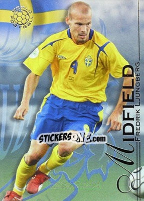 Cromo Ljungberg Fredrik - World Football UNIQUE 2008 - Futera