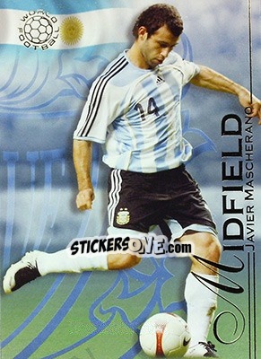 Sticker Mascherano Javier - World Football UNIQUE 2008 n. 75 - Futera