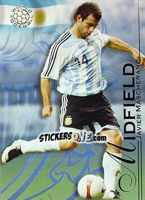 Figurina Mascherano Javier - World Football UNIQUE 2008 - Futera