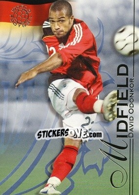 Sticker Odonkor David - World Football UNIQUE 2008 - Futera