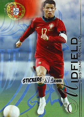 Sticker Ronaldo Cristiano - World Football UNIQUE 2008 n. 86 - Futera
