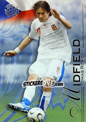 Sticker Rosicky Tomas - World Football UNIQUE 2008 n. 87 - Futera