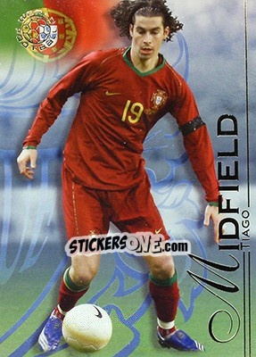 Sticker Tiago Mendes - World Football UNIQUE 2008 n. 92 - Futera