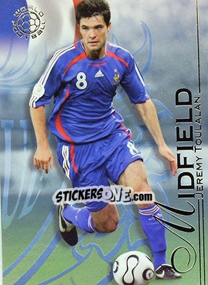 Sticker Toulalan Jeremy - World Football UNIQUE 2008 - Futera
