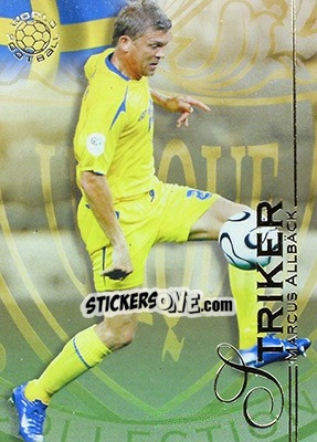 Sticker Allbäck Marcus - World Football UNIQUE 2008 n. 101 - Futera