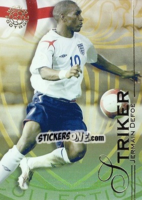 Sticker Defoe Jermain - World Football UNIQUE 2008 n. 107 - Futera