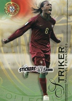 Sticker Fernandes Manuel - World Football UNIQUE 2008 - Futera
