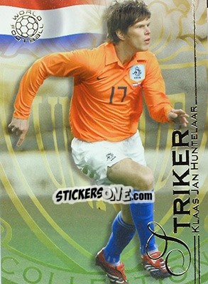 Sticker Huntelaar Klaas Jan - World Football UNIQUE 2008 - Futera