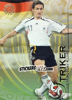 Sticker Klose Miroslav - World Football UNIQUE 2008 n. 119 - Futera