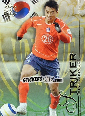 Sticker Lee Dong-Gook - World Football UNIQUE 2008 n. 121 - Futera
