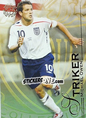 Sticker Owen Michael - World Football UNIQUE 2008 n. 125 - Futera