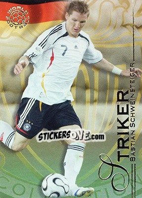 Sticker Schweinsteiger Bastian - World Football UNIQUE 2008 n. 133 - Futera