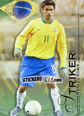 Sticker Sobis Rafael - World Football UNIQUE 2008 n. 136 - Futera