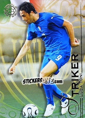 Sticker Toni Luca - World Football UNIQUE 2008 n. 139 - Futera