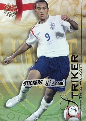 Sticker Walcott Theo - World Football UNIQUE 2008 n. 147 - Futera