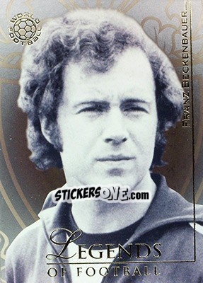 Sticker Beckenbauer Franz - World Football UNIQUE 2008 n. 151 - Futera