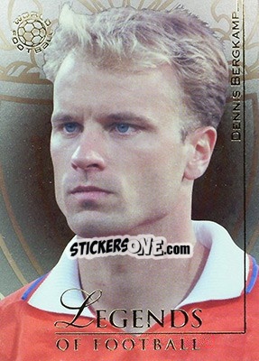 Sticker Bergkamp Dennis - World Football UNIQUE 2008 - Futera