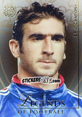 Sticker Cantona Eric - World Football UNIQUE 2008 n. 153 - Futera