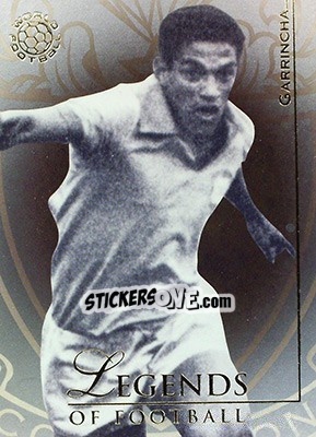 Sticker Garrincha - World Football UNIQUE 2008 n. 159 - Futera
