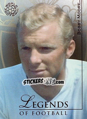 Sticker Moore Bobby - World Football UNIQUE 2008 - Futera