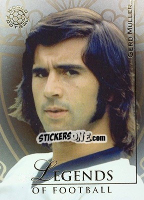 Sticker Muller Gerd - World Football UNIQUE 2008 n. 168 - Futera