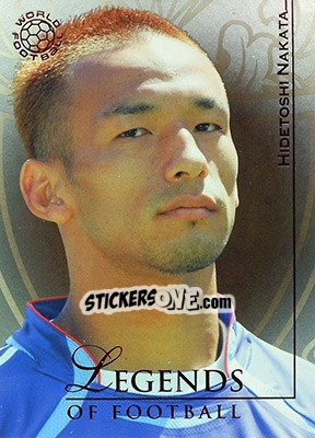Cromo Nakata Hidetoshi - World Football UNIQUE 2008 - Futera