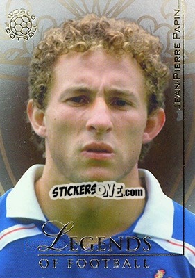 Sticker Papin Jean-Pierre - World Football UNIQUE 2008 - Futera