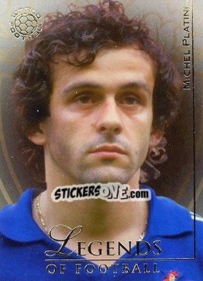 Cromo Platini Michel - World Football UNIQUE 2008 - Futera