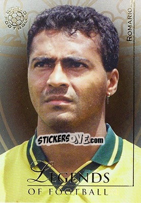 Sticker Romario - World Football UNIQUE 2008 - Futera