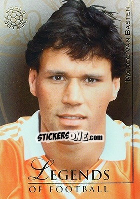 Sticker van Basten Marco - World Football UNIQUE 2008 n. 176 - Futera