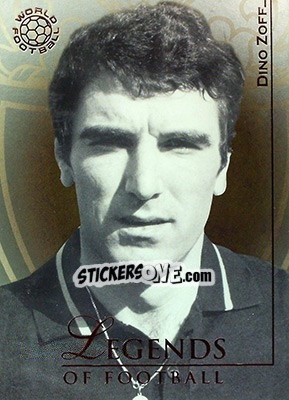 Sticker Zoff Dino - World Football UNIQUE 2008 n. 179 - Futera