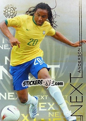 Cromo Anderson - World Football UNIQUE 2008 n. 181 - Futera