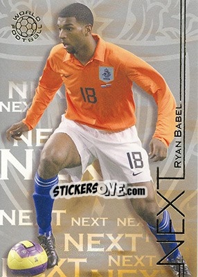 Sticker Babel Ryan - World Football UNIQUE 2008 n. 184 - Futera