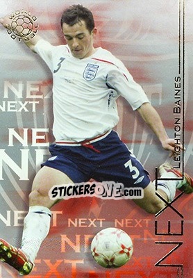 Sticker Baines Leighton - World Football UNIQUE 2008 - Futera
