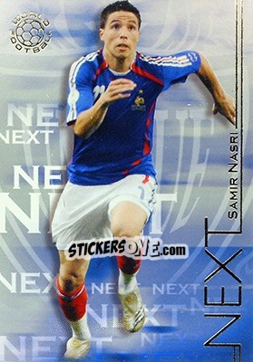 Sticker Nasri Samir - World Football UNIQUE 2008 n. 195 - Futera