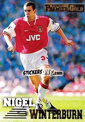 Sticker Nigel Winterburn - Premier Gold 1996-1997 n. 1 - Merlin