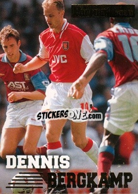 Sticker Dennis Bergkamp - Premier Gold 1996-1997 - Merlin
