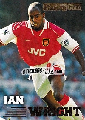 Sticker Ian Wright - Premier Gold 1996-1997 n. 3 - Merlin