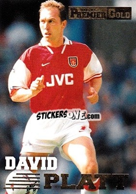 Sticker David Platt - Premier Gold 1996-1997 n. 4 - Merlin