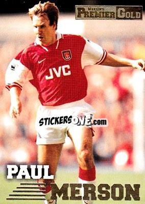Sticker Paul Merson - Premier Gold 1996-1997 n. 5 - Merlin