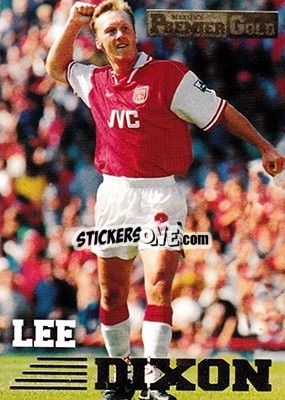 Sticker Lee Dixon - Premier Gold 1996-1997 n. 7 - Merlin