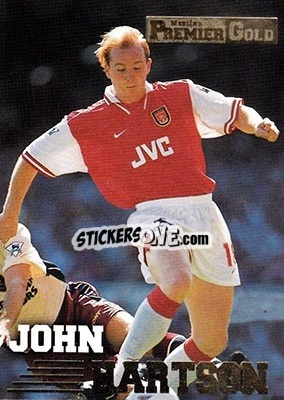 Sticker John Hartson - Premier Gold 1996-1997 n. 9 - Merlin