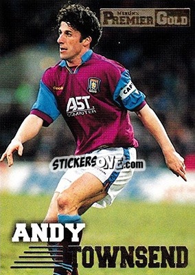 Sticker Andy Townsend - Premier Gold 1996-1997 - Merlin
