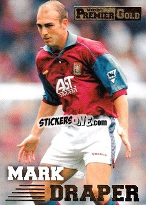 Sticker Mark Draper - Premier Gold 1996-1997 n. 13 - Merlin